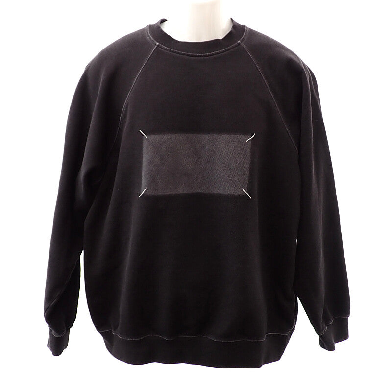 メゾンマルジェラ MAISON MARGIELA Memory Of Label 長袖 シャツ M S51GU0089 長袖Tシャツ コットン ブラック メンズ レディース【中古】【ABランク】
