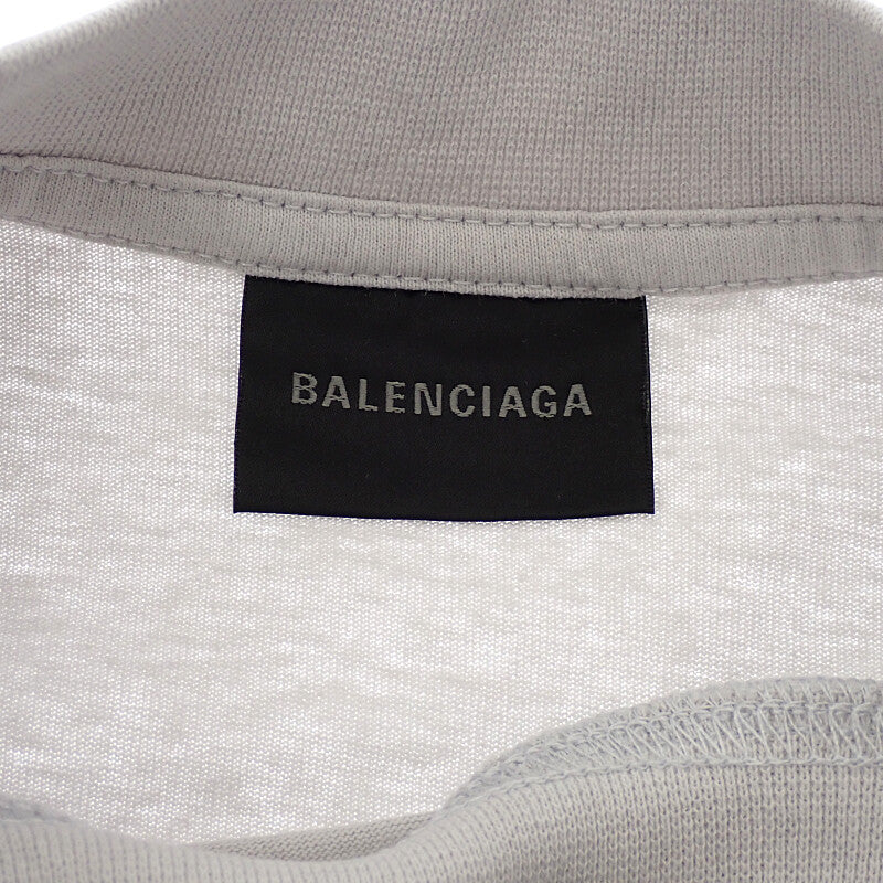 バレンシアガ BALENCIAGA WFP ロゴ Tシャツ XS 764235 半袖Tシャツ コットン グレー メンズ レディース【中古】【Aランク】