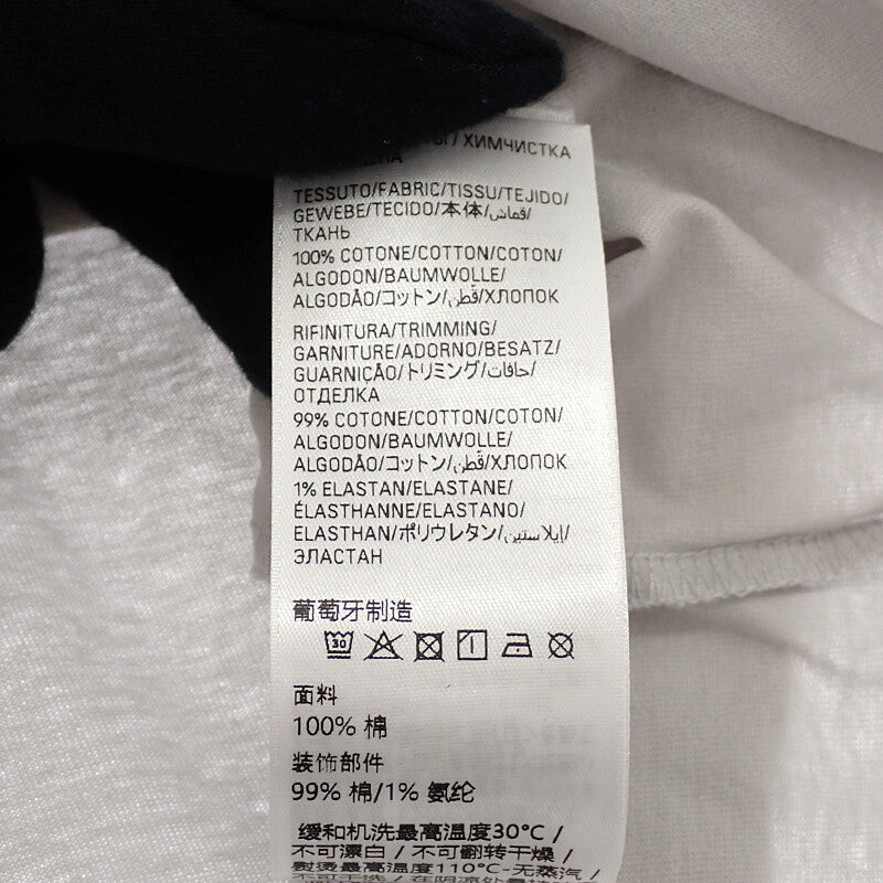 バレンシアガ BALENCIAGA WFP ロゴ Tシャツ XS 764235 半袖Tシャツ コットン グレー レディース メンズ【中古】【Aランク】