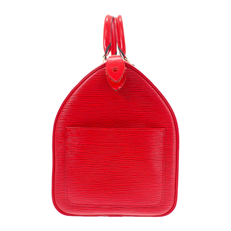 ルイヴィトン LOUIS VUITTON スピーディ 35 M42997 エピ ボストンバッグ エピレザー レッド カスティリアンレッド ゴールド金具 レディース【中古】【ABランク】