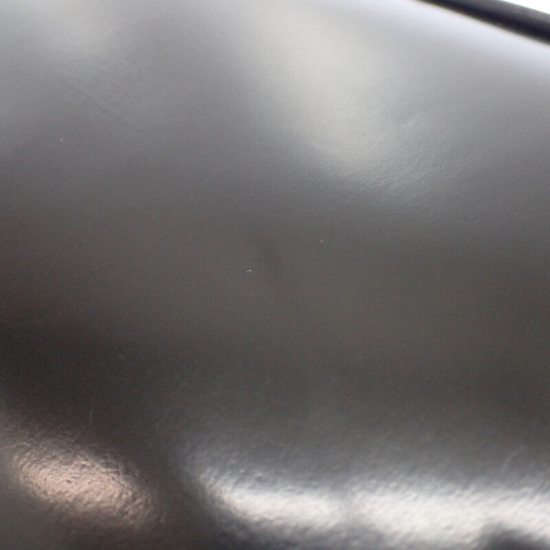 グッチ GUCCI バンブーバニティ 032_1956_0150 ハンドバッグ ナイロン カーフ ブラック シルバー金具 メンズ レディース【中古】【ABランク】