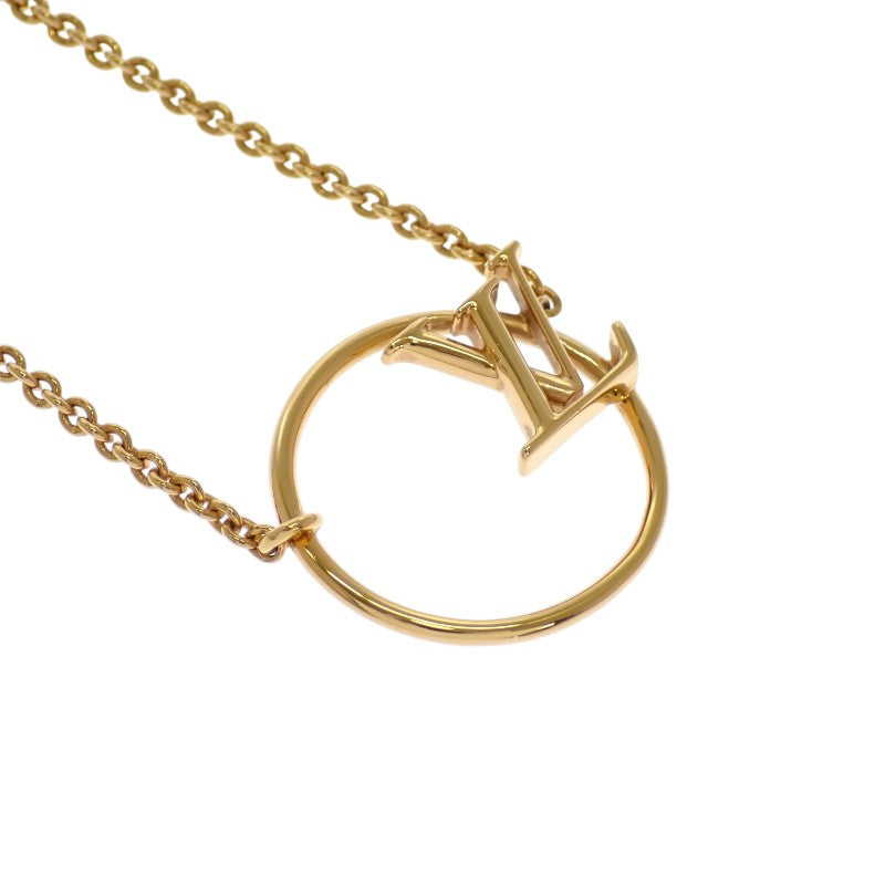 路易威登 LOUIS VUITTON LV Eclipse 系列 Collier M00762 項鍊 金色金屬 女士【中古】【AB級】