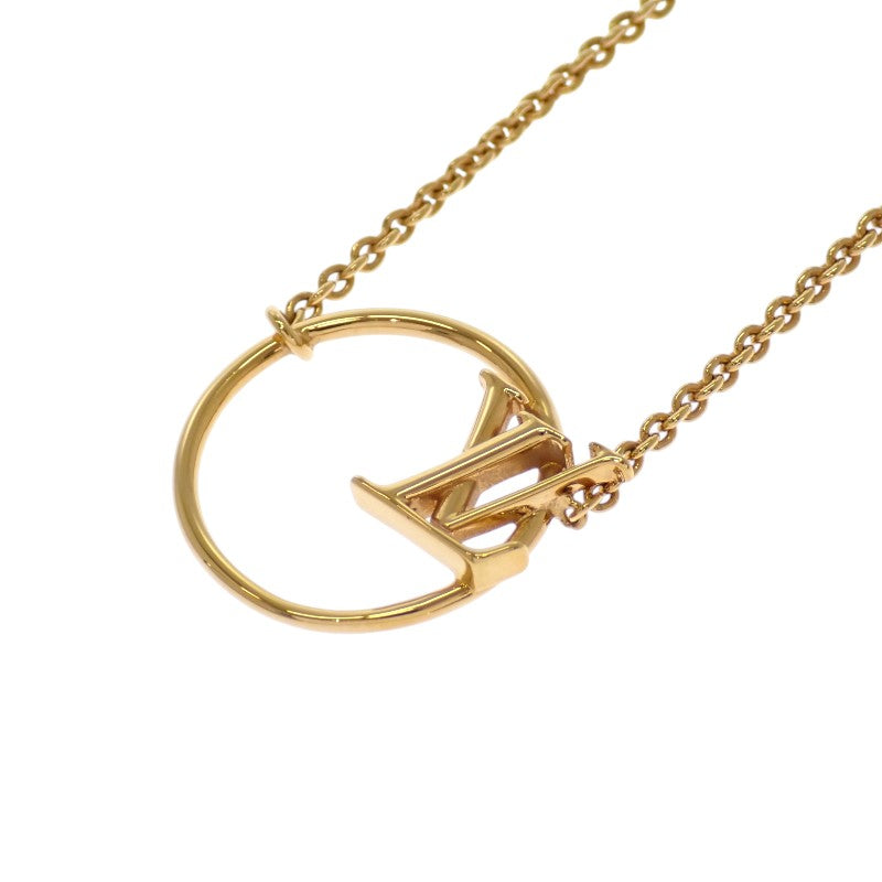 路易威登 LOUIS VUITTON LV Eclipse 系列 Collier M00762 項鍊 金色金屬 女士【中古】【AB級】