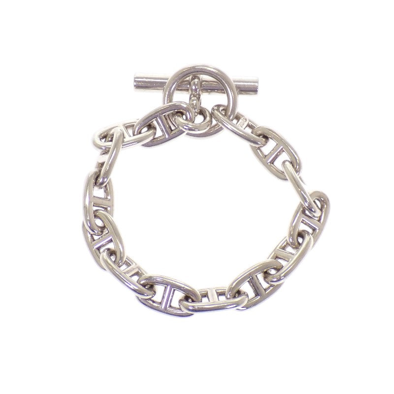 エルメス HERMES シェーヌダンクルGM 14コマ マルジェラ期 ブレスレット シルバー925 レディース メンズ【中古】【Bランク】