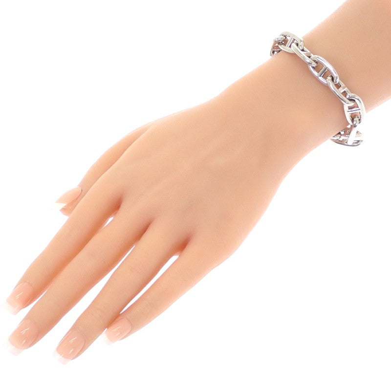 エルメス HERMES シェーヌダンクルGM 14コマ マルジェラ期 ブレスレット シルバー925 レディース メンズ【中古】【Bランク】