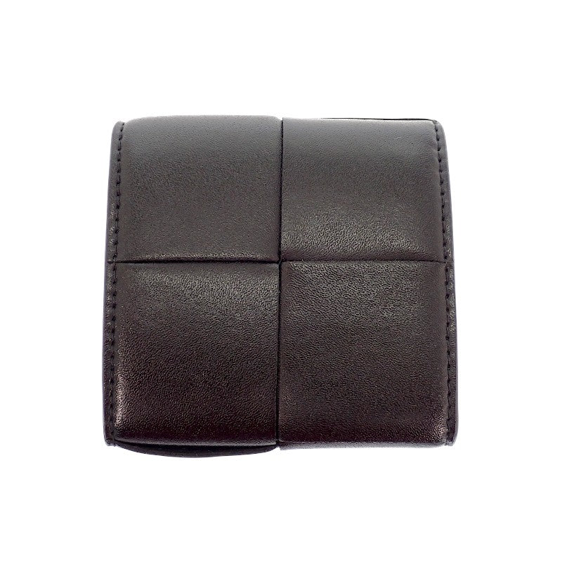 Bottega Veneta BOTTEGA VENETA Cassette 零錢包 679846VBWD28803 零錢包 牛皮 黑色 男女皆宜【中古】【AB級】