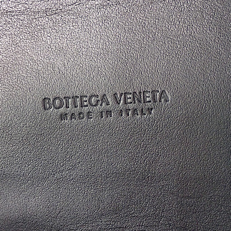 Bottega Veneta BOTTEGA VENETA Cassette 零錢包 679846VBWD28803 零錢包 牛皮 黑色 男女皆宜【中古】【AB級】