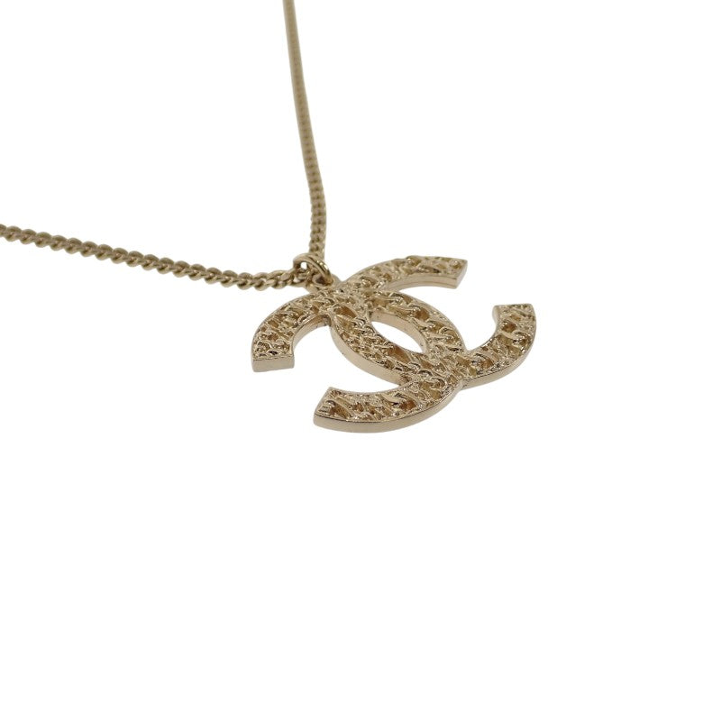 シャネル CHANEL ココマーク 100周年 ヴィンテージ A64826 X01060 ネックレス メタル ゴールド レディース メンズ【中古】【ABランク】