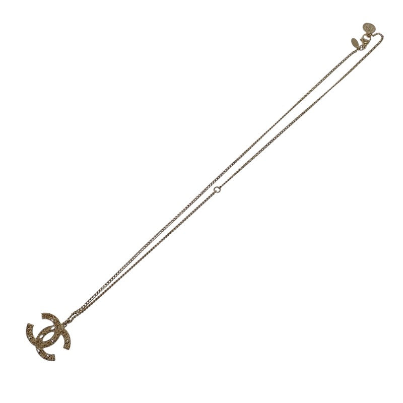 シャネル CHANEL ココマーク 100周年 ヴィンテージ A64826 X01060 ネックレス メタル ゴールド レディース メンズ【中古】【ABランク】