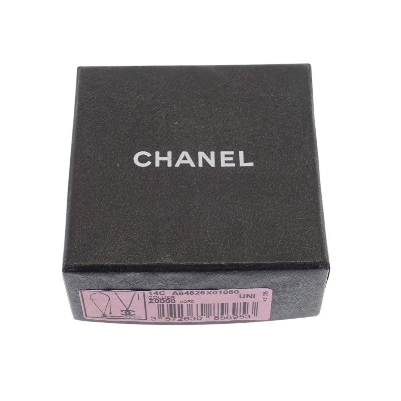 シャネル CHANEL ココマーク 100周年 ヴィンテージ A64826 X01060 ネックレス メタル ゴールド レディース メンズ【中古】【ABランク】