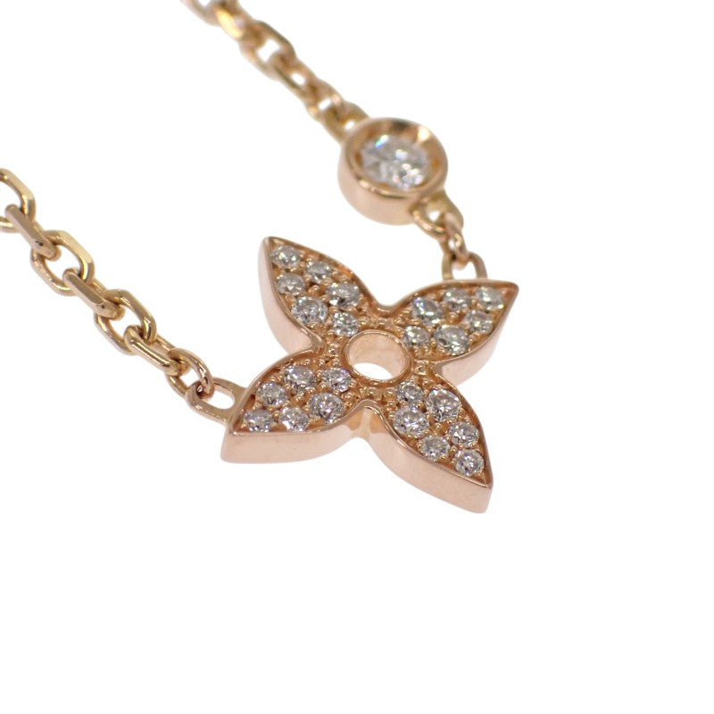 路易威登 LOUIS VUITTON Idylle Blossom Q93871 項鍊 K18玫瑰金 鑽石 女士【中古】【A級品】