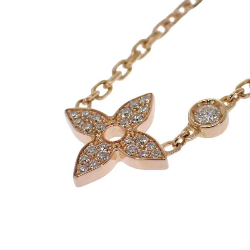 路易威登 LOUIS VUITTON Idylle Blossom Q93871 項鍊 K18玫瑰金 鑽石 女士【中古】【A級品】