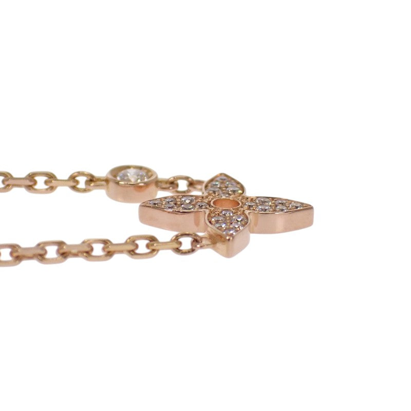ルイヴィトン LOUIS VUITTON イディールブロッサム Q93871 ネックレス K18ピンクゴールド ダイヤモンド レディース【中古】【Aランク】