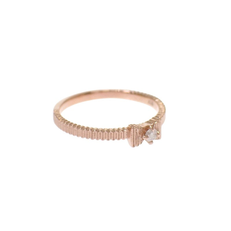 JILLSTUART JILLSTUART 蝴蝶結 3號 戒指 K10玫瑰金 金色 鑽石 女士【中古】【A級品】