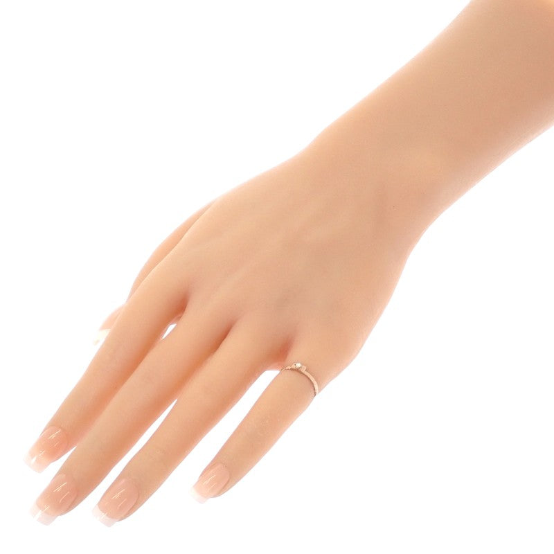 JILLSTUART JILLSTUART 蝴蝶結 3號 戒指 K10玫瑰金 金色 鑽石 女士【中古】【A級品】