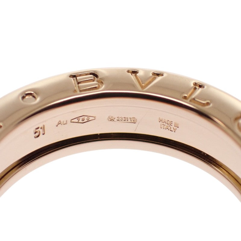 ブルガリ BVLGARI B-zero1 1バンド 335992 11号 336003 リング K18ピンクゴールド ゴールド レディース【中古】【Aランク】