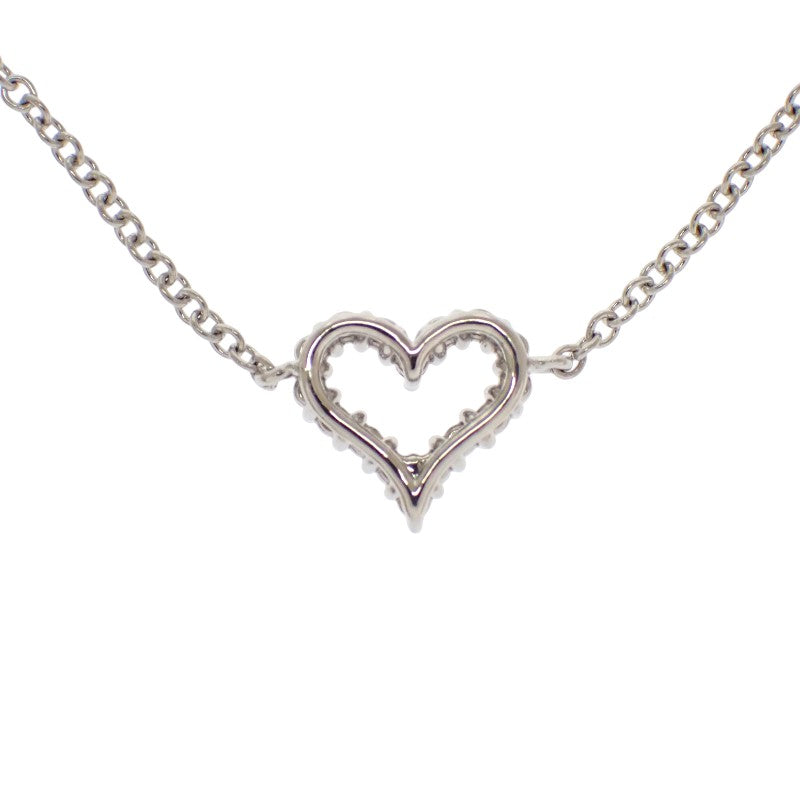 ティファニー TIFFANY&Co. センチメンタルハート ブレスレット Pt950プラチナ ダイヤモンド レディース【中古】【Aランク】