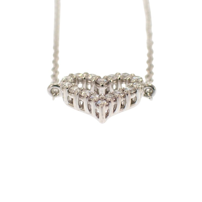 蒂芙尼 TIFFANY&Co. Sentimental Heart 心形手鍊 Pt950鉑金 鑽石 女士【中古】【A級品】