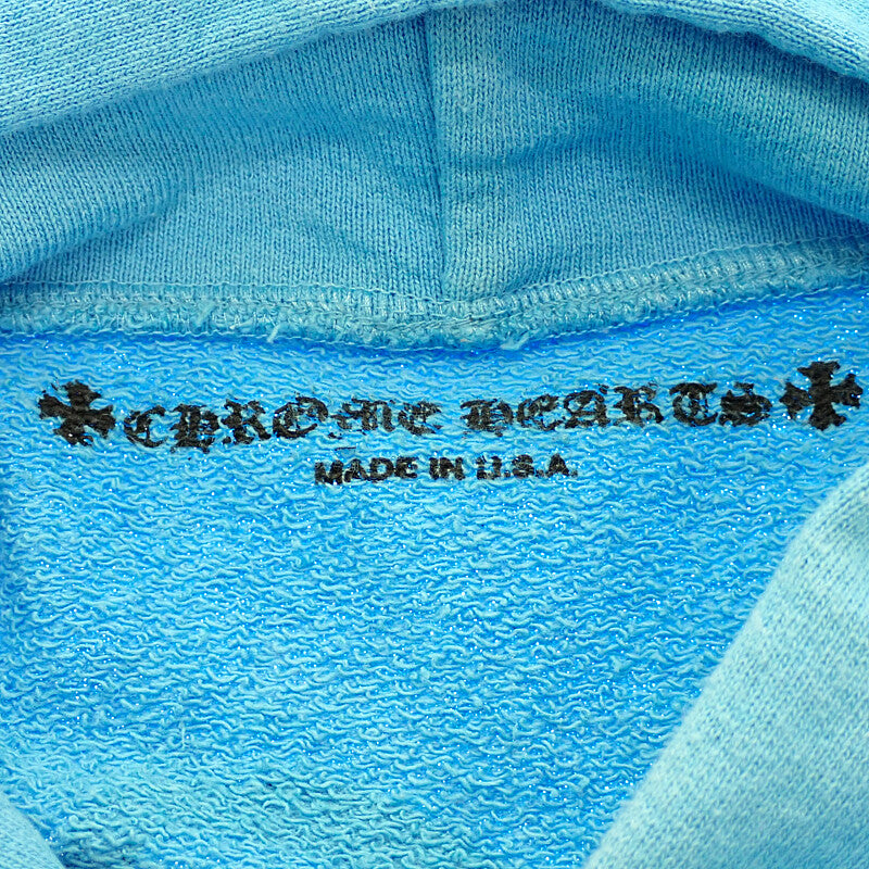 Chrome Hearts CHROME HEARTS Matt Boy 聯名款連帽T恤 XL 408154464 680 棉質 藍色 男款【二手】【B級品】