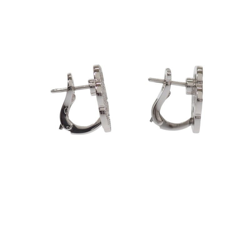 シャネル CHANEL カメリアコレクション J10608 ピアス K18ホワイトゴールド ダイヤモンド レディース【中古】【Aランク】
