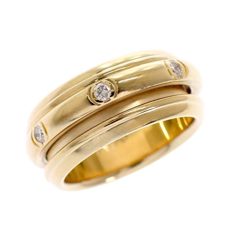 ピアジェ PIAGET ポセション 11号 リング K18イエローゴールド ダイヤモンド #51 レディース【中古】【Aランク】