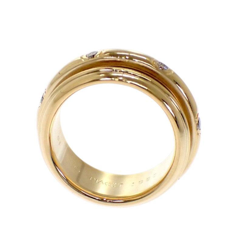 ピアジェ PIAGET ポセション 11号 リング K18イエローゴールド ダイヤモンド #51 レディース【中古】【Aランク】