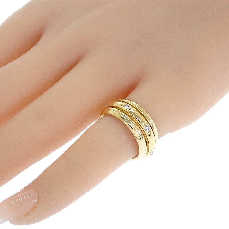 ピアジェ PIAGET ポセション 11号 リング K18イエローゴールド ダイヤモンド #51 レディース【中古】【Aランク】