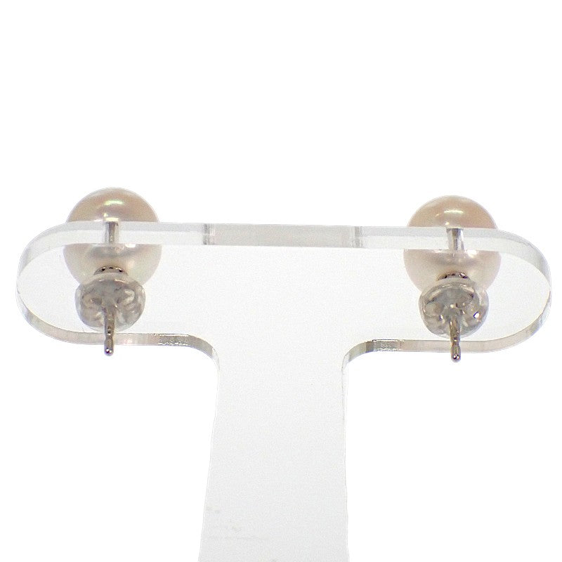 Designer Jewelry Pearl Earrings Pt900 Platinum Pearl Ladies