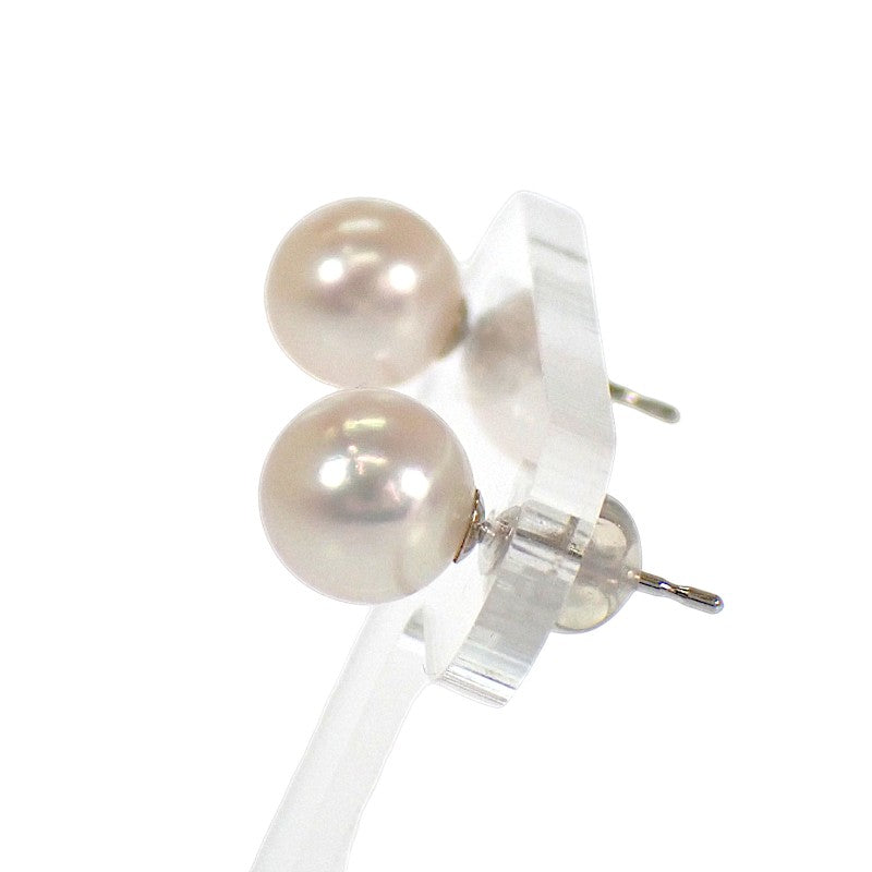 Designer Jewelry Pearl Earrings Pt900 Platinum Pearl Ladies