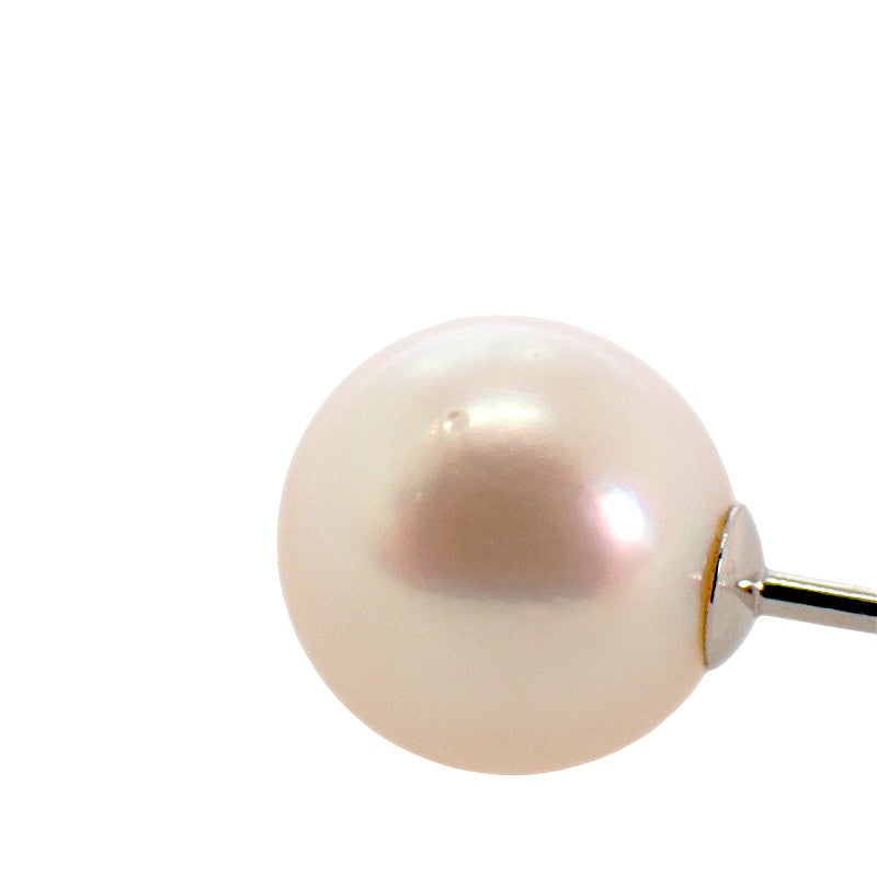 Designer Jewelry Pearl Earrings Pt900 Platinum Pearl Ladies