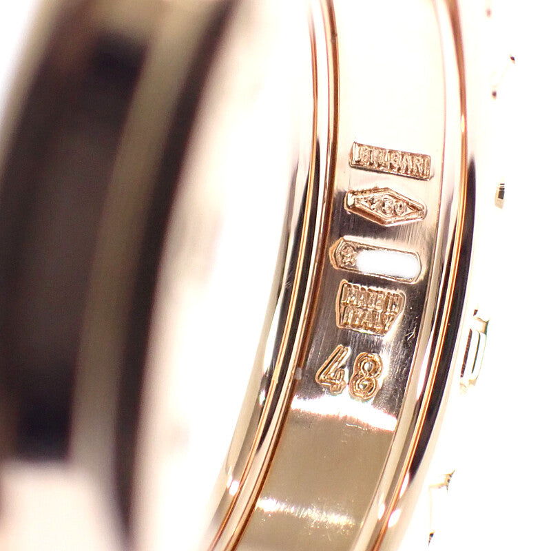 ブルガリ BVLGARI B-zero1 1バンド 336003 8号 335989 リング K18ピンクゴールド ゴールド レディース【中古】【Aランク】