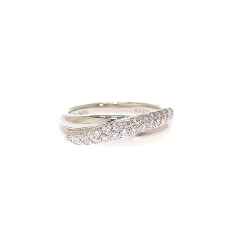 ミキモト MIKIMOTO ダイヤモンド 14号 リング Pt950プラチナ ダイヤモンド レディース【中古】【Aランク】