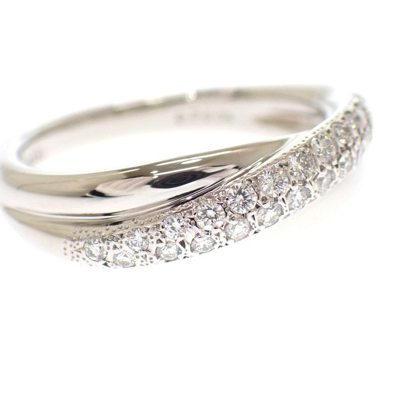 ミキモト MIKIMOTO ダイヤモンド 14号 リング Pt950プラチナ ダイヤモンド レディース【中古】【Aランク】