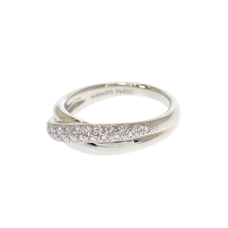 MIKIMOTO 御木本 鑽石 14號 戒指 Pt950鉑金 鑽石 女士【中古】【A級品】