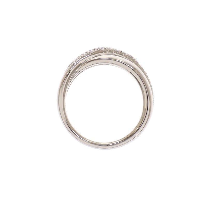 MIKIMOTO 御木本 鑽石 14號 戒指 Pt950鉑金 鑽石 女士【中古】【A級品】