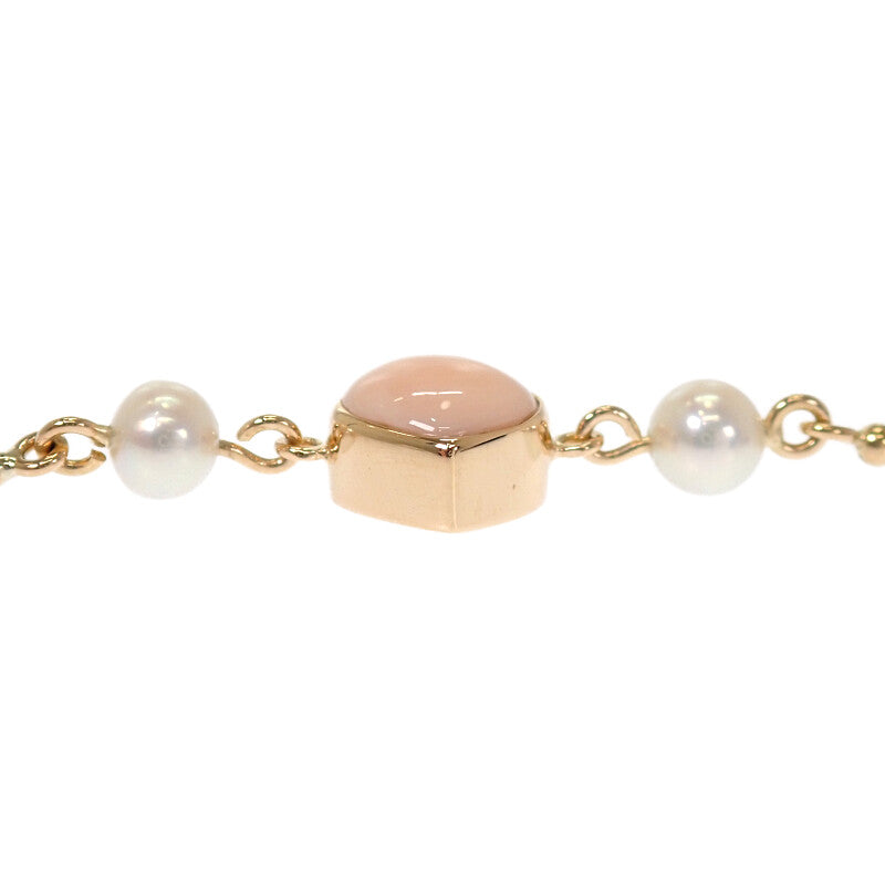 タサキ TASAKI ハート コーラル ブレスレット K18イエローゴールド パール サンゴ ゴールド レディース【中古】【Aランク】