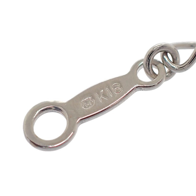 ミキモト MIKIMOTO ダイヤ ペンダント ネックレス K18ホワイトゴールド ダイヤモンド レディース【中古】【Aランク】