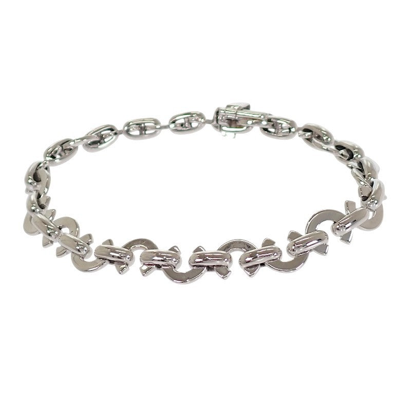 シャネル CHANEL ココ Cロゴ ブレスレット K18ホワイトゴールド レディース【中古】【Aランク】