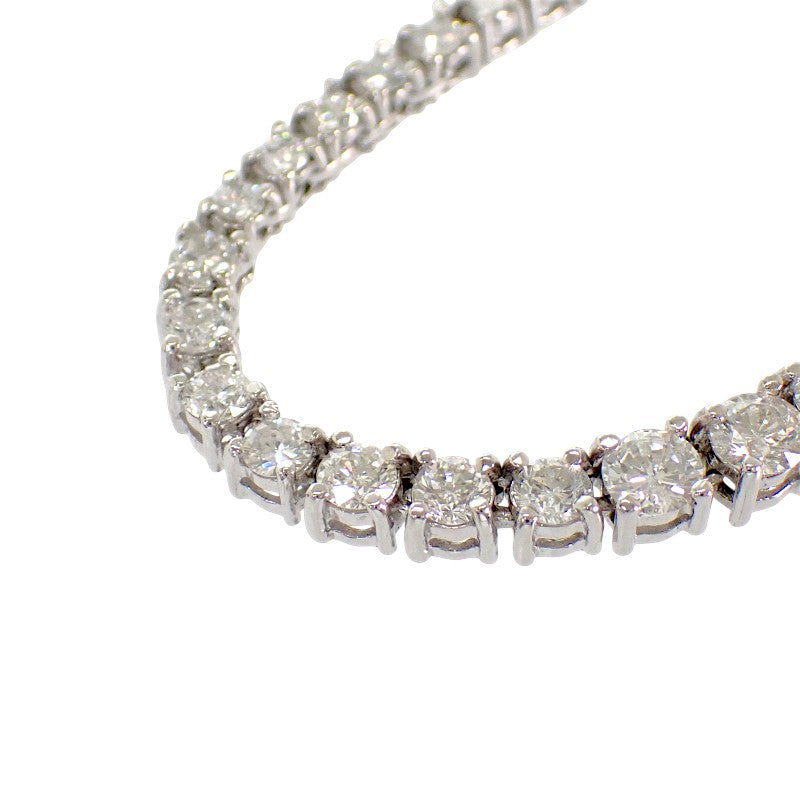 Designer Jewelry Tennis Necklace Pt850 Platinum Diamond Women's