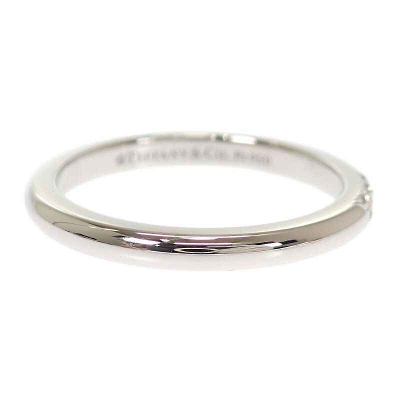 ティファニー TIFFANY&Co. フォーエバー ウェディング バンドリング 5号 61000836 リング Pt950プラチナ ダイヤモンド レディース【中古】【Aランク】