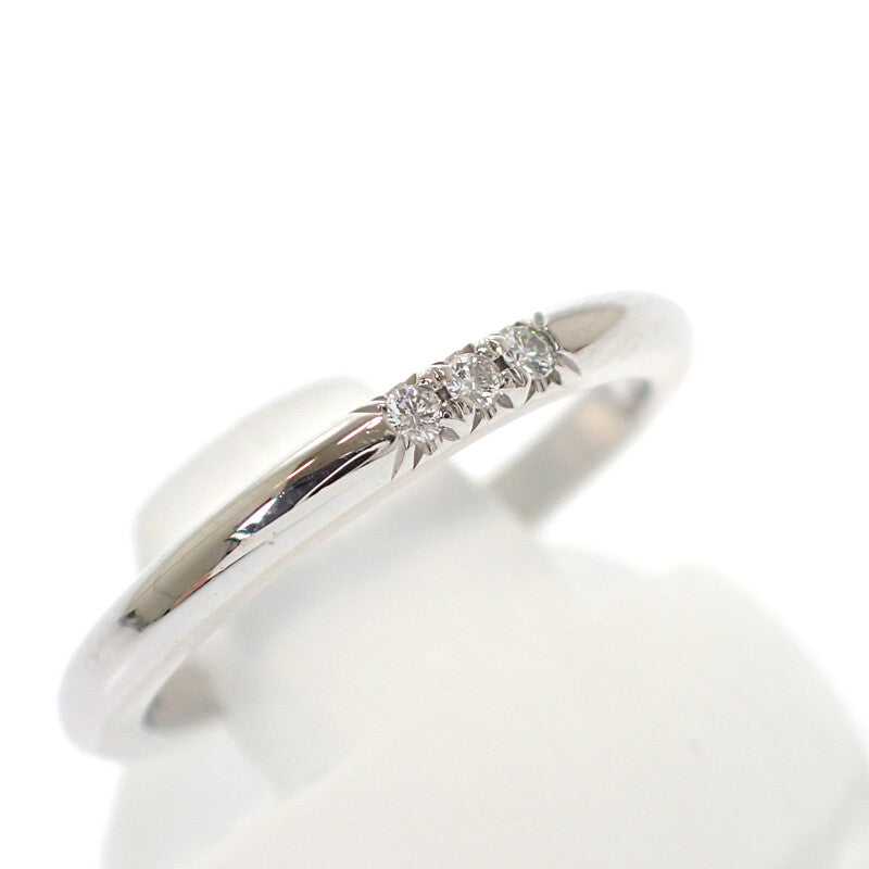 蒂芙尼 TIFFANY&Co. Forever 婚戒 5号 61000836 戒指 Pt950铂金 钻石 女款【中古】【A等级】