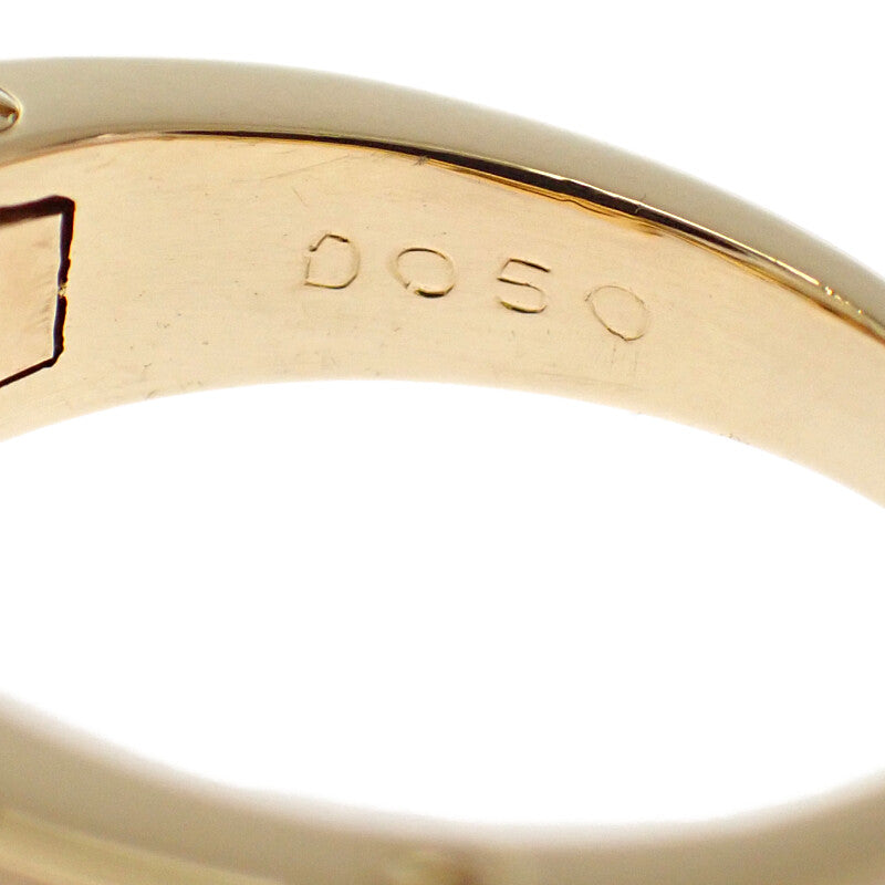 KORLOFF 七宝焼き K18 サファイア ダイヤモンド 10.5号 リング K18イエローゴールド ダイヤモンド サファイア レディース【中古】【Aランク】