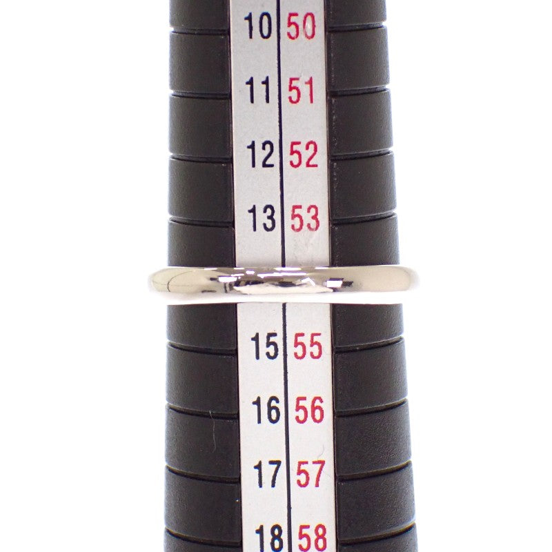 デザインジュエリー 14号 リング Pt900プラチナ パール ダイヤモンド レディース【中古】【Aランク】