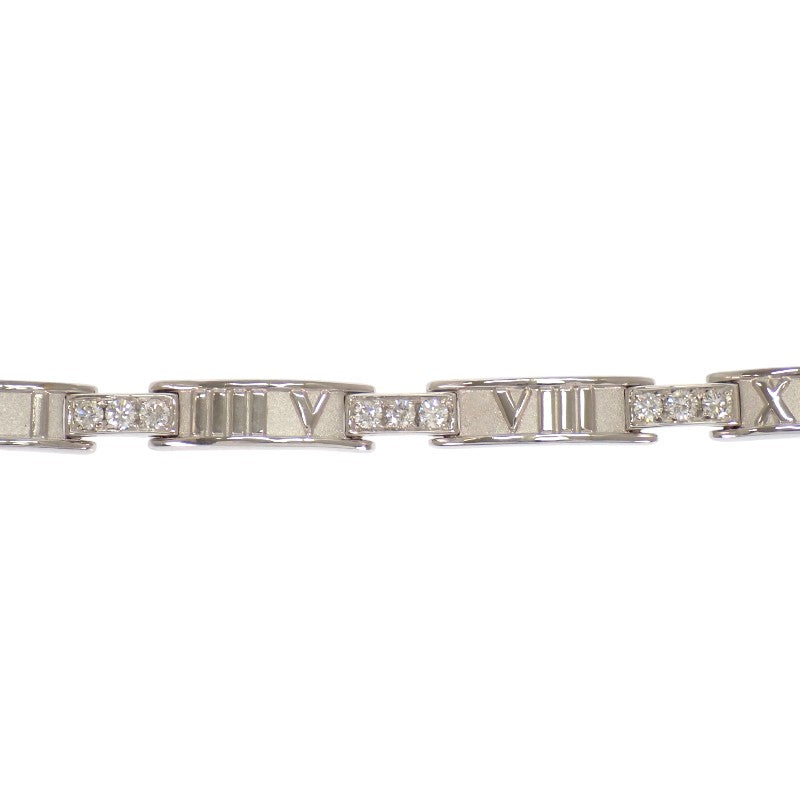 ティファニー TIFFANY&Co. アトラス ブレスレット K18ホワイトゴールド ダイヤモンド レディース【中古】【Aランク】