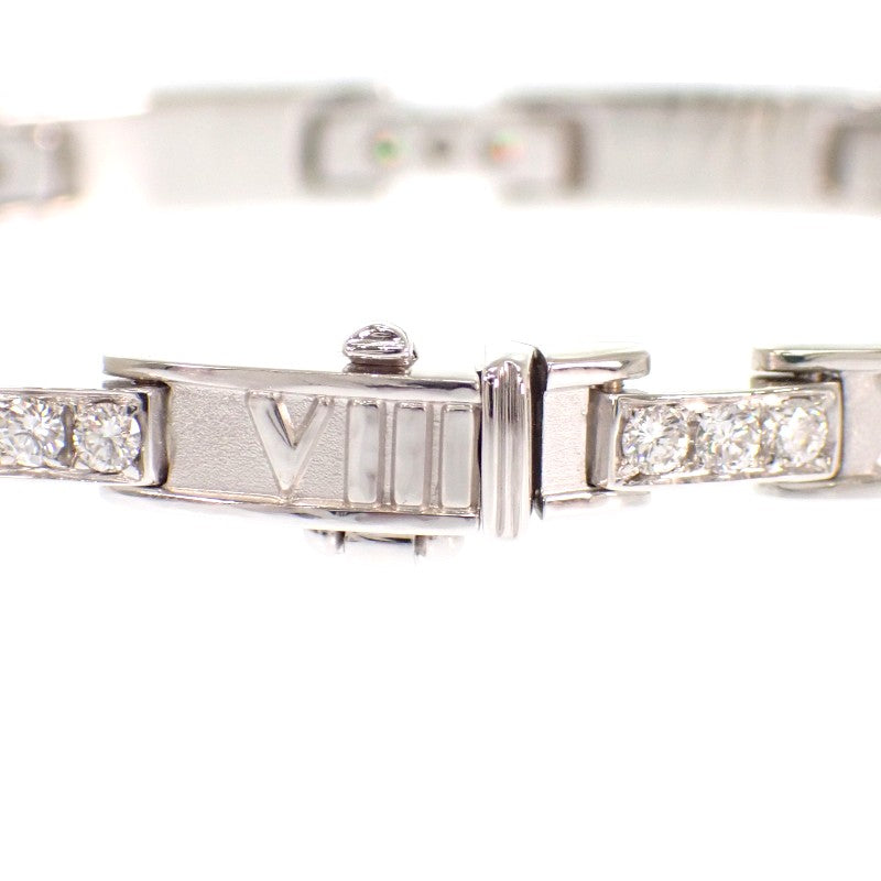 ティファニー TIFFANY&Co. アトラス ブレスレット K18ホワイトゴールド ダイヤモンド レディース【中古】【Aランク】