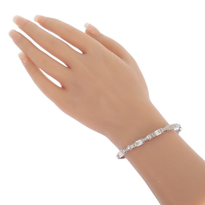 ティファニー TIFFANY&Co. アトラス ブレスレット K18ホワイトゴールド ダイヤモンド レディース【中古】【Aランク】