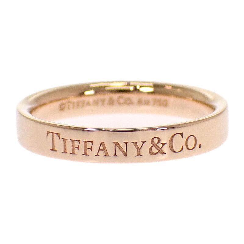 ティファニー TIFFANY&Co. フラット バンド 8.5号 リング K18ピンクゴールド レディース【中古】【Aランク】