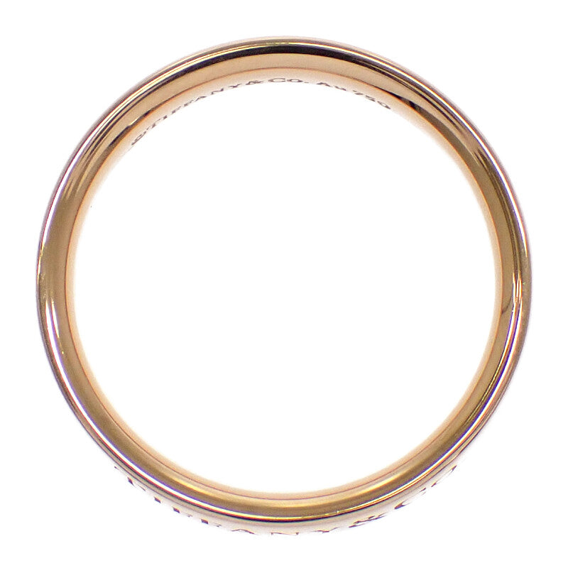 ティファニー TIFFANY&Co. フラット バンド 8.5号 リング K18ピンクゴールド レディース【中古】【Aランク】