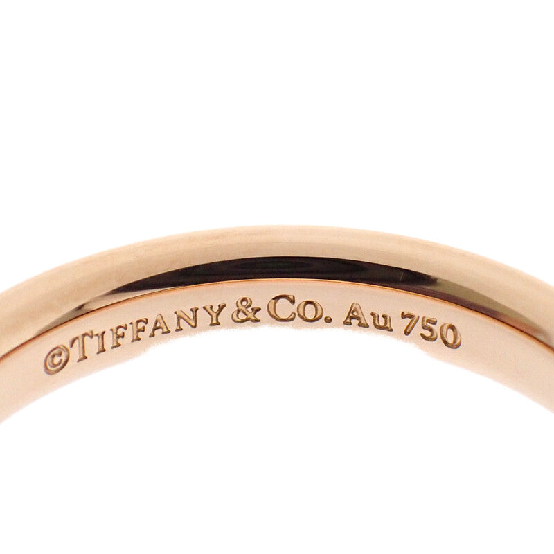 ティファニー TIFFANY&Co. フラット バンド 8.5号 リング K18ピンクゴールド レディース【中古】【Aランク】