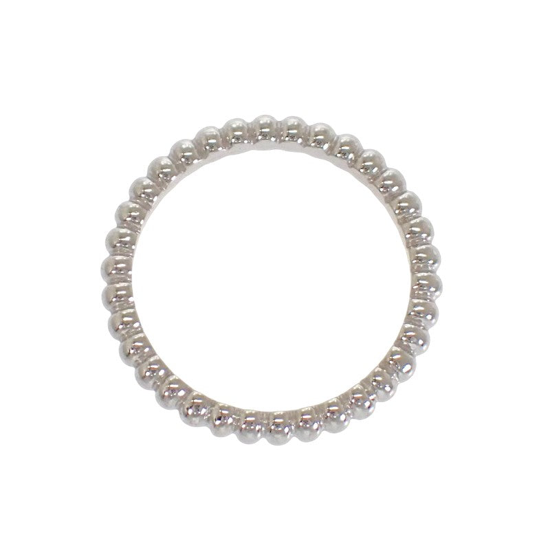 ヴァンクリーフ&アーペル Van Cleef & Arpels ペルレ ゴールドパール 6号 VCARPJME46 リング K18ホワイトゴールド #46 レディース【中古】【Aランク】